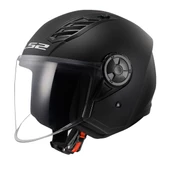 LS2 AIRFLOW 2 MAT SİYAH KASK L thumbnail 1