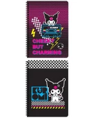 Keskin Color Kuromi 80 Yaprak Karton Kapak Defter 2 li Set 4 - 1