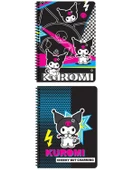 Keskin Color Kuromi 80 Yaprak Karton Kapak Defter 2 li Set 1 - 1