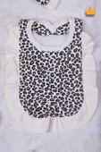 Babyhola Leopar Desen Kız Bebek Yenidoğan 8'li Tulum Seti 0-3 Ay Hediyelik Hastane Çıkışı 5016 - 10