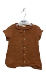 uğurböceğiçocuk Düğmeli Müslin Bebek Tulum 233444 - 6