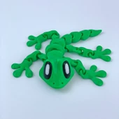 3D Hareketli Gecko Kertenkele Figürlü Oyuncak - Yeşil - 1