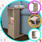 MODİLAYN CAN Gazetelikli C Yan Sehpa, Tekerlekli Sehpa - CORDOBA - - 1