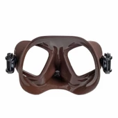Labrax Unique Dalış Maskesi Kahverengi - 3