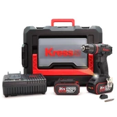 Kress Kuc30 20Volt/4.0Ah Li-İon Çift Akülü Kömürsüz Profesyonel Şarjlı Darbeli Matkap - 1