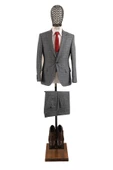Regular Fit Yelekli Takım - 1