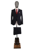 Yelekli Takım Elbise Slim Fit - 2