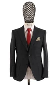 Yelekli Takım Elbise Slim Fit - 3