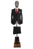 Yelekli Takım Elbise Slim Fit - 1