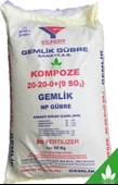 Gemlik 20-20-0 Kompoze Gübre 50 Kg - 1