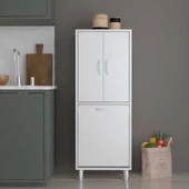 MODİLAYN Gamzem MUTFAK 55x138 cm Mutfak Erzak Kiler Depolama Düzenleyici Dolabı - 5