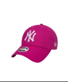 New Era 11157578 New York Yankees 9Forty Fashıon Kadın Pembe Şapka - 1