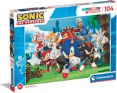 Clementoni 27159 Sonic Supercolor Puzzle 104 Parça - 1