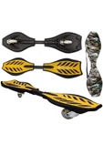Waveboard Şeytan Kaykay Led Işıklı Tekerler Taşıma Çantalı - 1