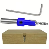 Havşa Ahşap Açma Matkap Ucu 4 mm Havşalı thumbnail 6