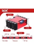 Rox Mıknatıslı Katlanır Su Terazisi 70 Cm (153ROX0176) - 2
