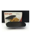 Paşabahçe 59124 Borcam Siyah Kapaklı Fırın Tepsisi 40x25cm - 1