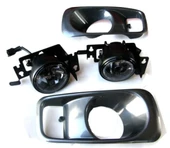 AUTOGP Honda civic uyumlu sis lambası farı çerçeveli 1999 / 2001 thumbnail 2