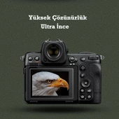 Tfy Store Canon Eos 60D/600D Uyumlu 3 Adet Fotograf Makinesi Için Lcd Ekran Koruyucu Nano Jelatin - 4