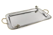 Mikasa Moor Gold Gümüş Tepsi 56x29x5 cm - 1