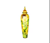 Lucky Art  Ayçiçek Desen Kapaklı Vazo 100 cm - 1