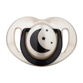 Mamajoo Sterilizasyon & Saklama Kutulu Black & Pearl Desenli İkili Ortodontik Emzik Gece & Gündüz / 6 Ay+ thumbnail 3