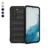 Samsung Galaxy S21 Kılıf Optimum Lens Çerçeveli Silikon Kapak - 1