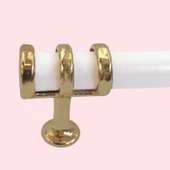 15 Adet Sarmaşık Kulp Beyaz Altın Gold 160 mm Kulp Mobilya Mutfak Dolabı Çekmece Dolap Kapak Kulpu Kulbu Metal Kulpları - 4