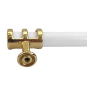 Sarmaşık Kulp Beyaz Altın Gold 160 mm Kulp Mobilya Mutfak Dolabı Çekmece Dolap Kapak Kulpu Kulbu Metal Kulpları - 6
