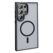 Galaxy S24 Ultra Kılıf Magsafe Şarj Özellikli Mat Arka Yüzey Zore Sio Kapak thumbnail 3