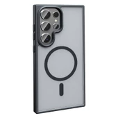 Galaxy S23 Ultra Kılıf Magsafe Şarj Özellikli Mat Arka Yüzey Sio Kılıf thumbnail 6