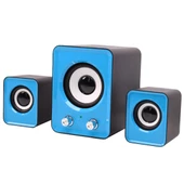 MAGICVOICE FT-202 2+1 USB MİNİ HOPARLÖR (5W+2W+2W*4 OHM) - 1
