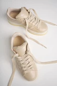 Muggo KAMPUS Garantili Kadın Ortopedik Günlük Bağcıklı Yürüyüş Koşu Sneaker Spor Ayakkabı - 3