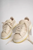 Muggo KAMPUS Garantili Kadın Ortopedik Günlük Bağcıklı Yürüyüş Koşu Sneaker Spor Ayakkabı - 1