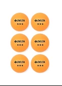 Delta Pinpon Topu 6 Adet EPT 583 /Masa Tenisi Topu - 1