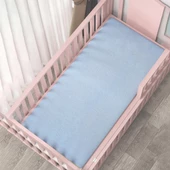 Soley | Puella | %100 Doğal Pamuklu Lastikli Bebek Çarşafı - 1