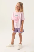Rolypoly Kız Çocuk Garson Rose Şortlu Pijama Takım 3414 thumbnail 1