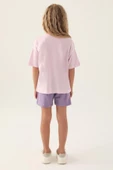 Rolypoly Kız Çocuk Garson Rose Şortlu Pijama Takım 3414 thumbnail 3