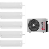 Arçelik Multi Sistem Duvar Tipi 5+1 İnverter 9+9+9+9+12 30000Btu Klima ZM30105-999912 - 1