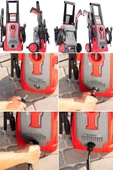 Yüksek Basınçlı 150Bar 3000W Çok Fonksiyonlu Bahçe ve Oto Yıkama Makinesi  5Mt Hortum Köpük Tabanca - 3