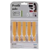 Decobella Pratik Askı 5 li - 1
