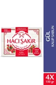 Hacı Şakir Gül Kalıp Sabun 4x150GR X 2 Adet - 1