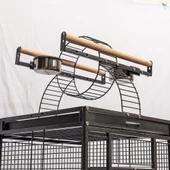 CocodyPet B13 Papağan Kafesi Ayaklı 46x46x158 - 11