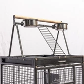 CocodyPet B18L Papağan Kafesi Ayaklı 61x56x168 - 6
