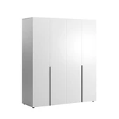 Oryana 4 Kapaklı Gardırop-Mat Lake Beyaz 180x210x62 cm thumbnail 2