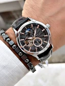 Ferrucci Function FCF.03343FK.0 Deri Kordon Otomatik Erkek Kol Saati thumbnail 2