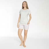 Confeo 840.436 Kadın Yazlık Yarım Kol Şortlu Pijama Takım - 4