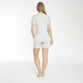 Confeo 840.436 Kadın Yazlık Yarım Kol Şortlu Pijama Takım - 6