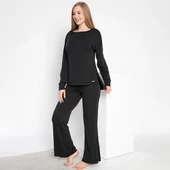 Confeo 840.638 Kadın Kışlık Uzunkol Pijama Takım - 4