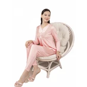 Rozalinda 127 Kadın Kışlık Lohusa Pijama Takım - 3